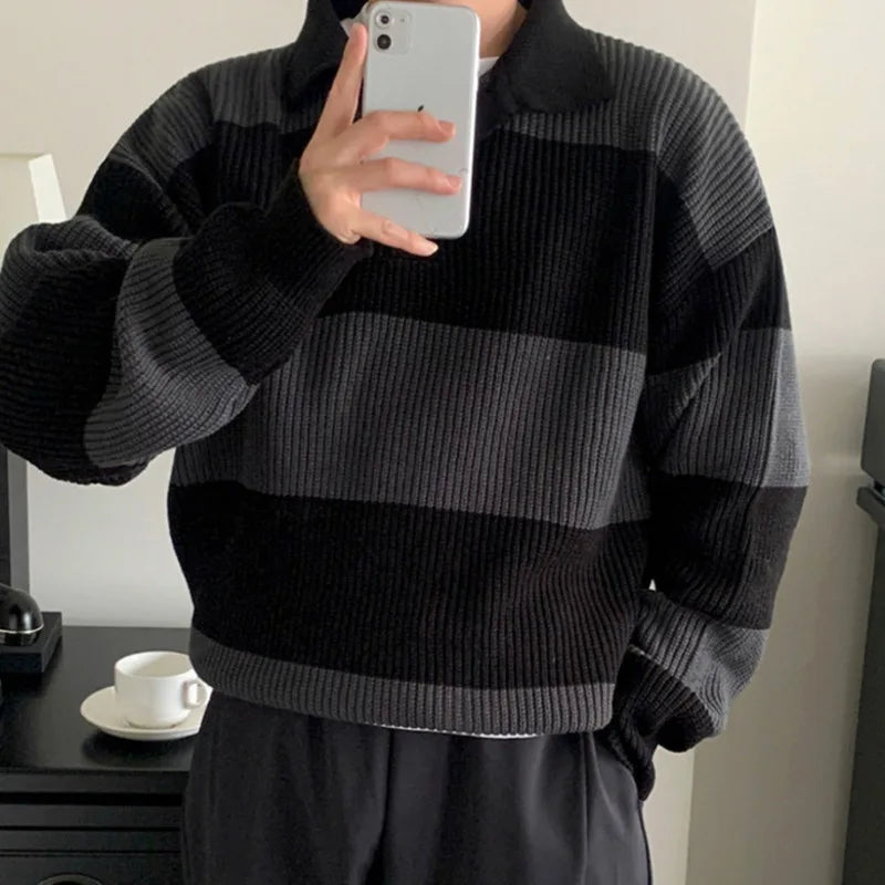 FRANCESCO STRIPED PULLOVER