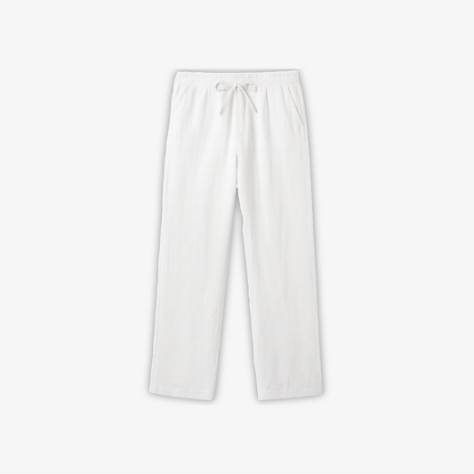 White Linen Pants