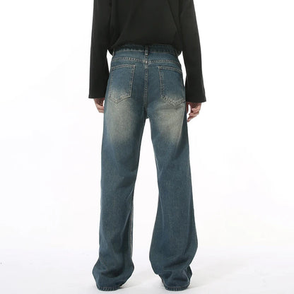 ALESSIO WASHED DENIM TROUSERS